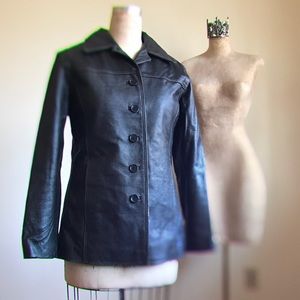 90s Vintage leather jacket